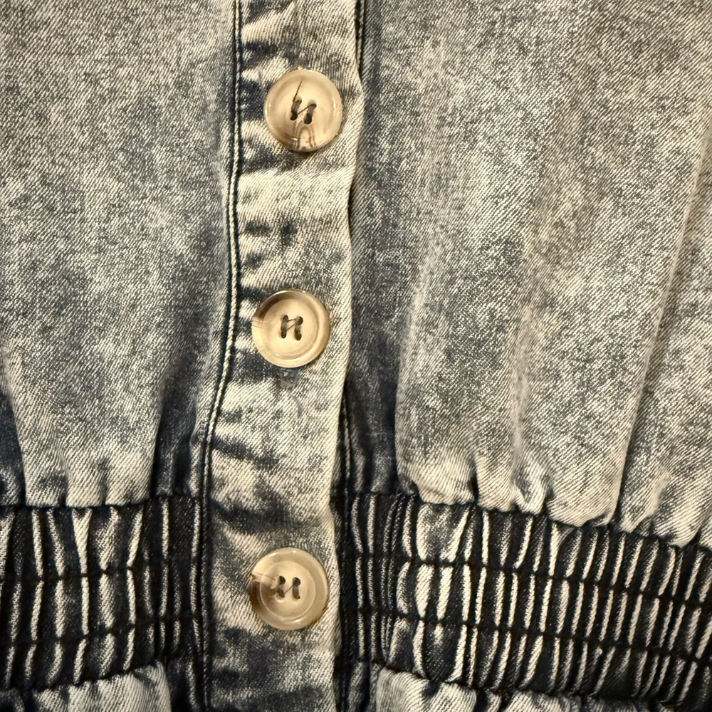 Promesa Blue Denim Romper - Picture 7 of 7